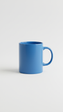 ceramic blue mug