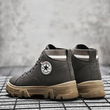 Grey Rugged Outdoor Boots