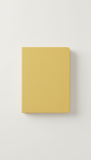 soft yellow notebook