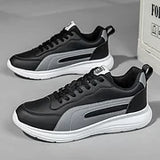 UrbanFlex Black & Grey Casual Sneakers