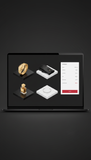 Checkout screen on laptop with seamless flow