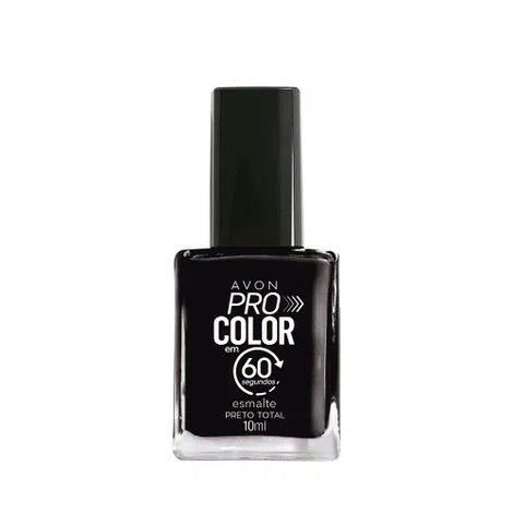 Avon Pro Color 60 Sec Quick Dry Nail Polish – Black