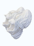 🤍 Uniallify Urban Glide Chunky Sneakers – All White Edition