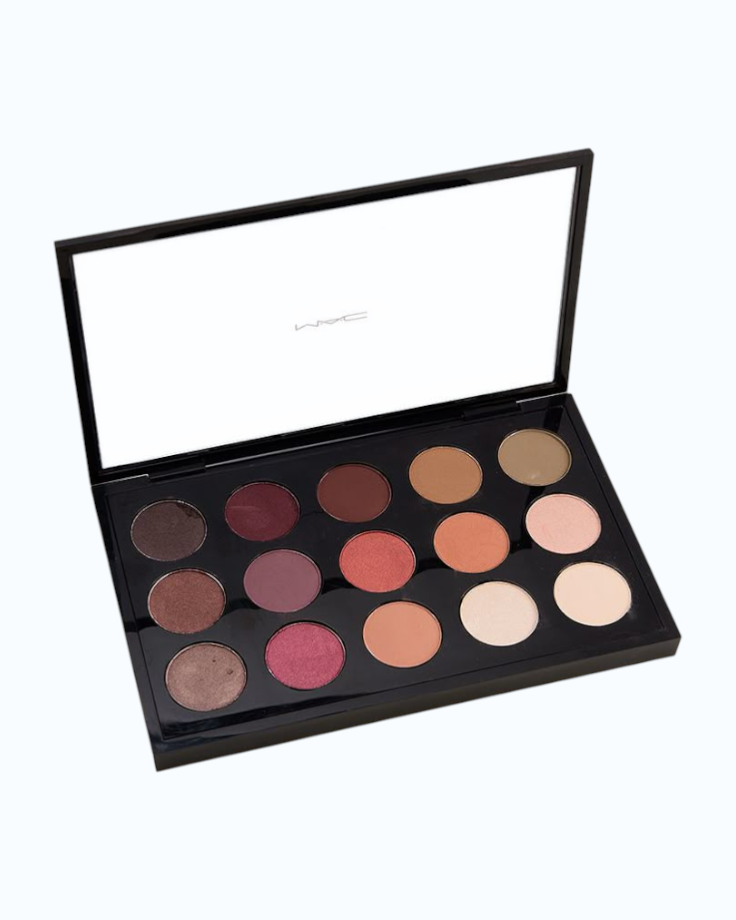 16 Shades Professional Eyeshadow Palette – Matte & Shimmer Warm Tones
