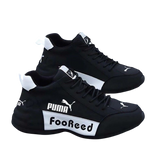 PowerStride Black Performance Sneakers