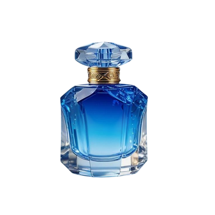 Crystal Aqua Royale (Luxury Blue Crystal Bottle)
