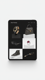Theme homepage design for tablet